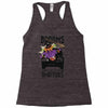 brooms are for amateurs Racerback Tank