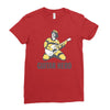 guitar hero Ladies Fitted T-Shirt
