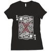 King of Hearts Ladies Fitted T-Shirt