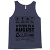 Born In August Tank Top