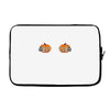 pumpkin skull hand Laptop sleeve
