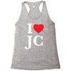 i love jesus christ Racerback Tank