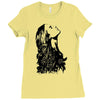 flower girl Ladies Fitted T-Shirt