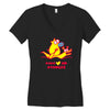 kino loves hong kong Women's V-Neck T-Shirt