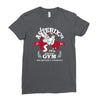 gallic gym Ladies Fitted T-Shirt