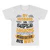 My Husband Is Super Awesome All Over Men's T-shirt