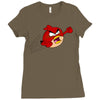 now with fists Ladies Fitted T-Shirt
