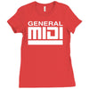 general midi retro Ladies Fitted T-Shirt