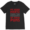 my head hertz from these puns V-Neck Tee
