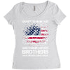 Veteran Don't Thank Me Thank My Brothers Who Never Came Back Women's Triblend Scoop T-shirt