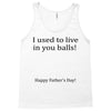 dad balls greeting Tank Top