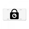 padlock eye License Plate