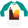 break on the mountain 3/4 Sleeve Shirt
