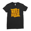 nose digger Ladies Fitted T-Shirt