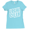 local celeb Ladies Fitted T-Shirt