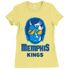 memphis kings Ladies Fitted T-Shirt