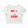 save a bike Crop Top