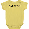 santa of the friends parody Baby Bodysuit