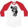 dance robot music old 3/4 Sleeve Shirt