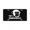 98% chimpanzee License Plate