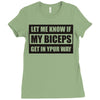 my biceps Ladies Fitted T-Shirt