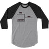 me me and cancer 3/4 Sleeve Shirt