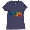 jake paulers colorful Ladies Fitted T-Shirt