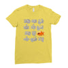 fisheye lens Ladies Fitted T-Shirt