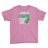 talk to myself fishing Youth Tee