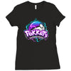 pokket's monsters dark Ladies Fitted T-Shirt