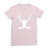 hannibal   stag Ladies Fitted T-Shirt