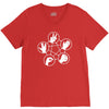 schere stein papier echse spock V-Neck Tee