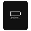 low battery Mousepad