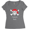 captain jack Women's Triblend Scoop T-shirt