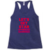 star spangled hammered Racerback Tank