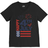 happy 4th of july V-Neck Tee