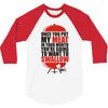 once you put my meat in your mouth t shirt tee funny grilling cook che 3/4 Sleeve Shirt
