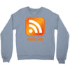 rss feed me Crewneck Sweatshirt