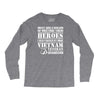 Vietnam Veteran Grandson Long Sleeve Shirts