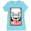 follow me Ladies Fitted T-Shirt