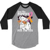 save the puppies 3/4 Sleeve Shirt