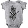olaf frozen disney cartoon Baby Onesie