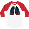 Lungs 3/4 Sleeve Shirt
