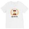 Queens Crown V-Neck Tee