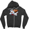 ghostly s'more Zipper Hoodie