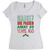 grace.. Women's Triblend Scoop T-shirt
