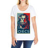 for the orcs Ladies Curvy T-Shirt