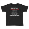 Smartass February Girl Toddler T-shirt
