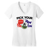 pick your poison Women's V-Neck T-Shirt