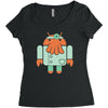 droidberg Women's Triblend Scoop T-shirt